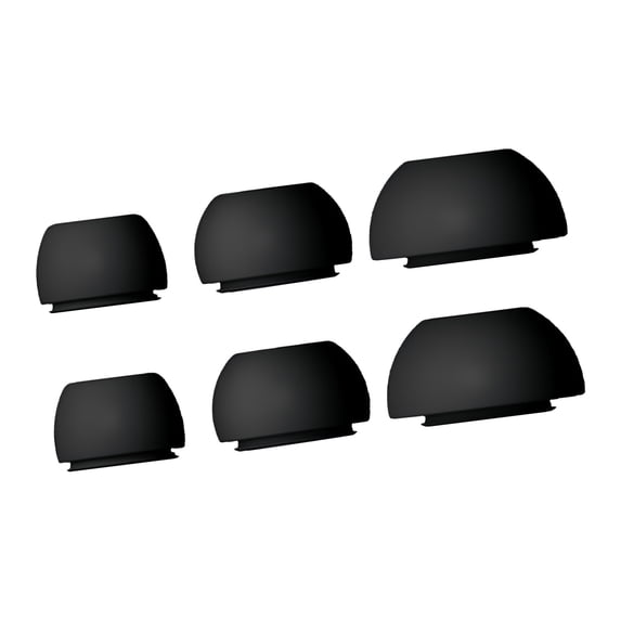 3Pairs Silicone Ear Tips Dust proof for pods 3 Comfort Fit Enhances Sound Quality and Easy Replacement Installation