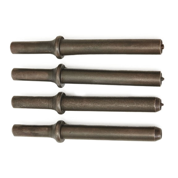 3Pc Air Rivet Hammer Sets + Coupped Bit for Pneumatic Bits12Cmlong