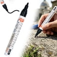 thumbnail image 1 of 3Pc Black Paint Pen Paint Markers,Oil Based Permanent Paint Marker Pens,Quick Dry Waterproof Formula,Never Fade Permanent Coating,Acrylic Enamel Metallic Paint Markers,Rock Painting Creation, 1 of 9