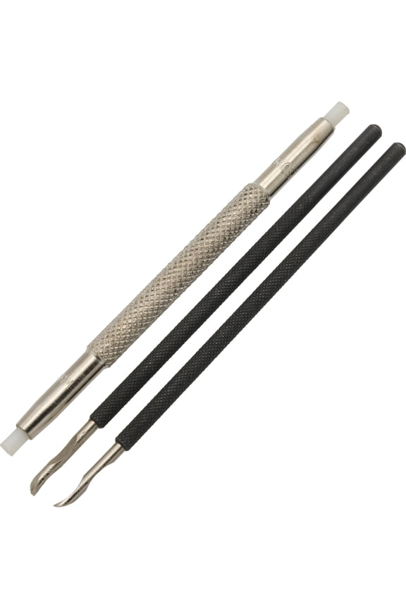3Pc Hands Remover Presser w/ Nylon Tips Watch Tool Set