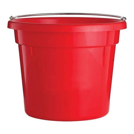 3Pc Little Giant Plastic Utility Bucket, Red