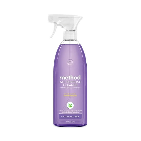 3Pc Method All-Purpose Cleaner French Lavender, 28 oz Spray Bottle