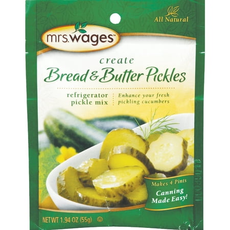 3Pc Mrs. Wages 1.94 Oz. Bread & Butter Refrigerator Pickling Mix