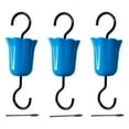 thumbnail image 1 of 3Pc Multifunctional Hooks Hanger, Ant Guard Moats for Hummingbird Feeder Flower Insect Moat for Wild Bird Feeder with Brushes, 1 of 5