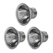 3Pc Reptile Light Bulb UV Heat Lamp Uvb+Uva Tortoise Turtle Calcium Supplements I3F4