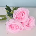 thumbnail image 1 of 3Pc Roses Artificial Flowers,10.6" Artificial Silk Bobo Ball Bouquet Flowers,Simulation Rose Flower Decor for Valentines Day,Props Imitation Rose,Wedding, 1 of 6