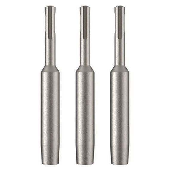 3Pc SDS Plus Ground Rod Driver 13mm Earth Stake Hammer Drill Grounding Rod Metal Ground Rod Driver Power Tool