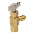 thumbnail image 2 of Brass Self-Sealing Can Tap - 1/2" ACME Female To 1/4" SAE - HVAC Can Bottle Opener 2 of 6