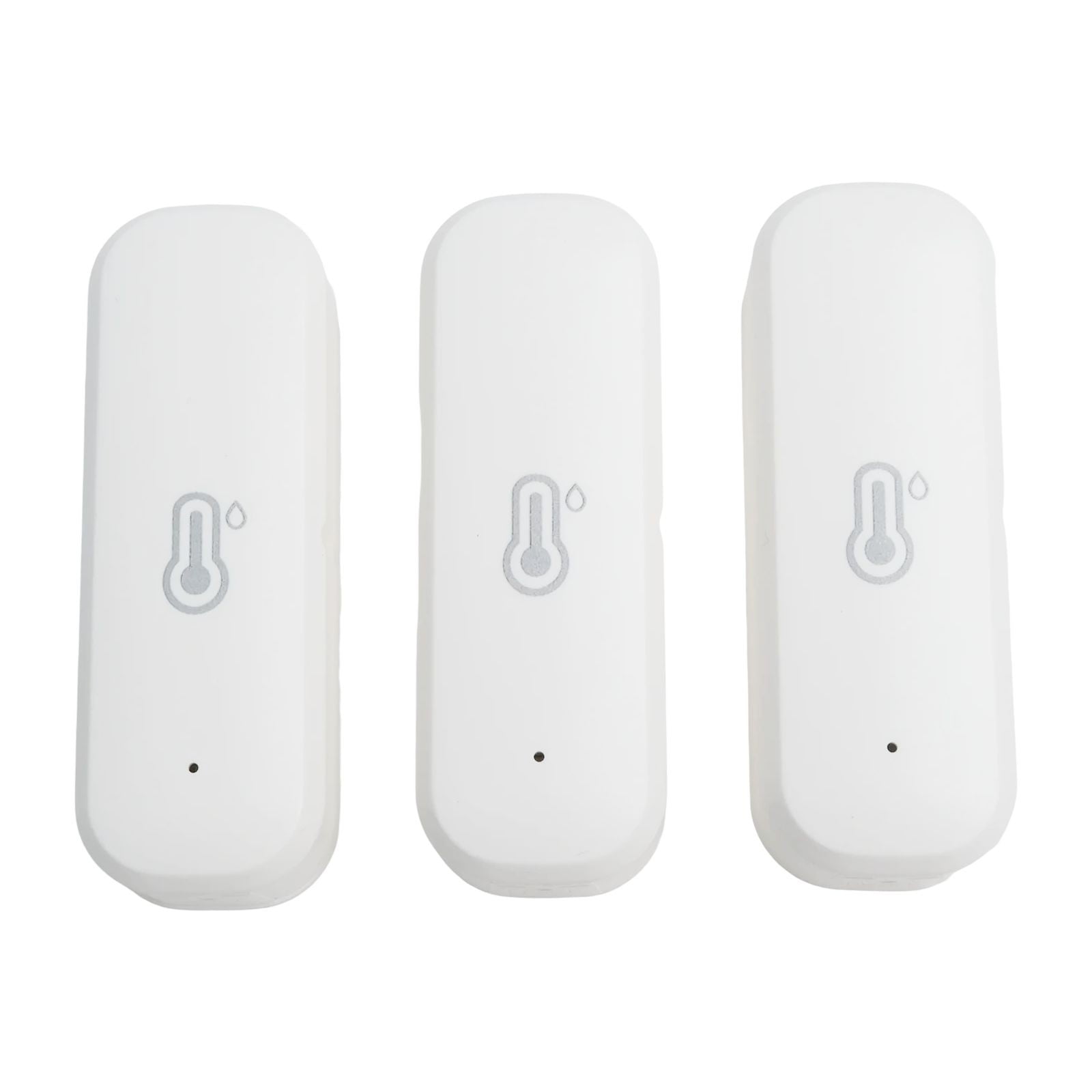 3Pc Smart Wifi Temperature And Humidity Detector For Tuya Indoor ...