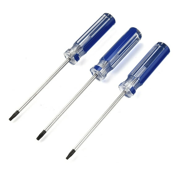 3Pc T8 T9 for T10 Precision Magnetic Screwdriver for Xbox 360 Wireless Controller