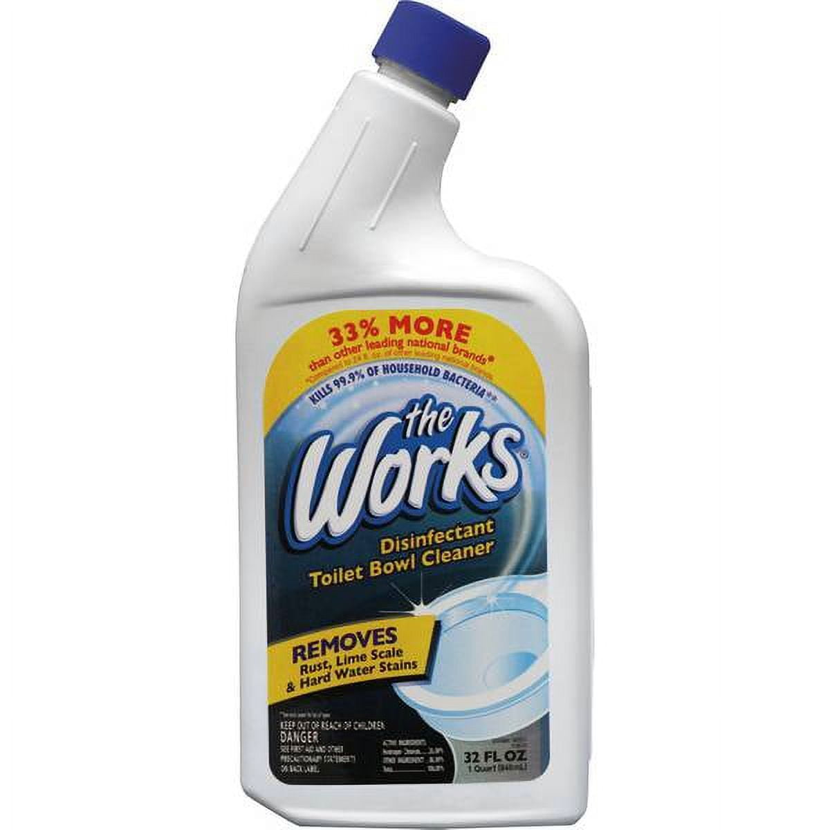 3Pc The Works Toilet Bowl Cleaner