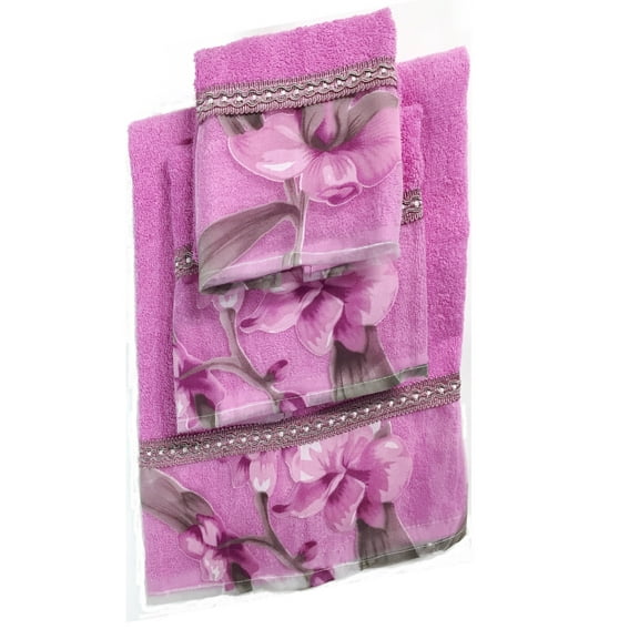 3Pc Towel Set Lily
