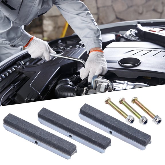 3Pcs 1-1/8" 2" 3" 4" Engine Cylinder Hone Shaft Replacement Stones Honing Tool Car Accessories Tools
