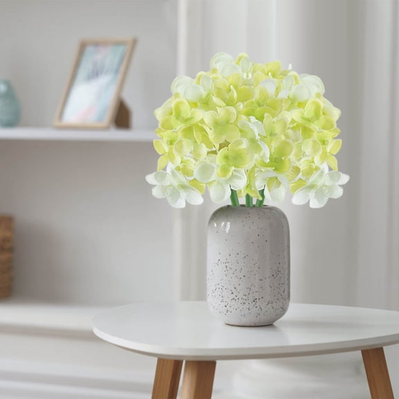 3Pcs 10.4'' Hydrangea Artificial Flowers, Cloth Real Touch Hydrangeas Lifelike Large Hydrangea Flowers for Home Decor Party Arrangements Wedding Bouquets Centerpieces Table Decorations