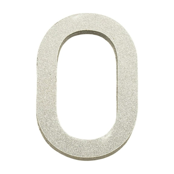 3Pcs 10CM 3D Acrylic Silver Number Plate for Modern and Stylish Decor! Vacemry Self Adhesive Letter for House Address, Contemporary Home Signage