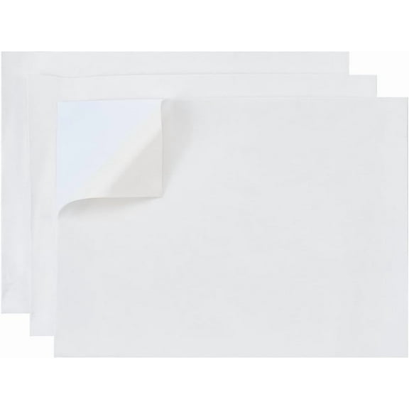 3Pcs 11.6x9.5 Inch Velvet Fabric Couch Repair Patch Self Adhesive Velvet Microfiber Flannel Sofa Repairing Patch for Upholstery Furniture Loveseat Car Seats Office Chair (White) DIY