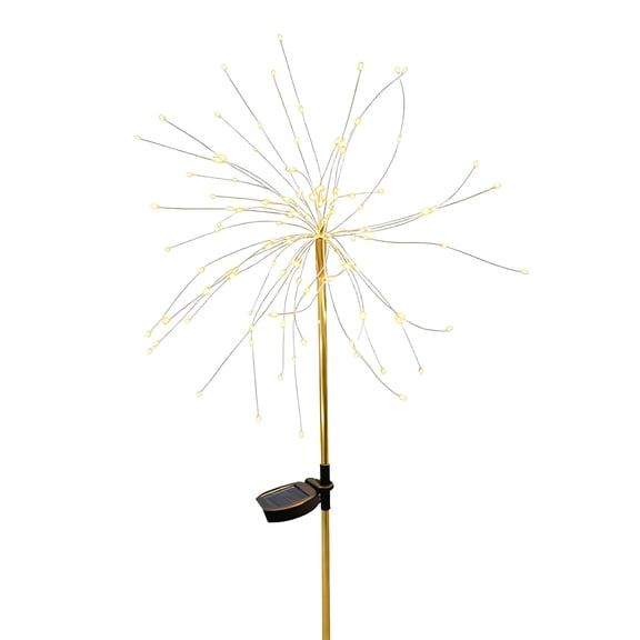 3Pcs 120LED Bendable Starburst Firework String Lights Timable 8 Modes Fairy Lights For Warm Festival Atmosphere Bedroom Garden Wedding Party Decor