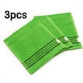 thumbnail image 1 of 3Pcs 14X15Cm Korean Asian Exfoliating Bath Washcloth Body Scrub Shower Wash Cloths Dead Skin Clean Wash Towel Tools, 1 of 9