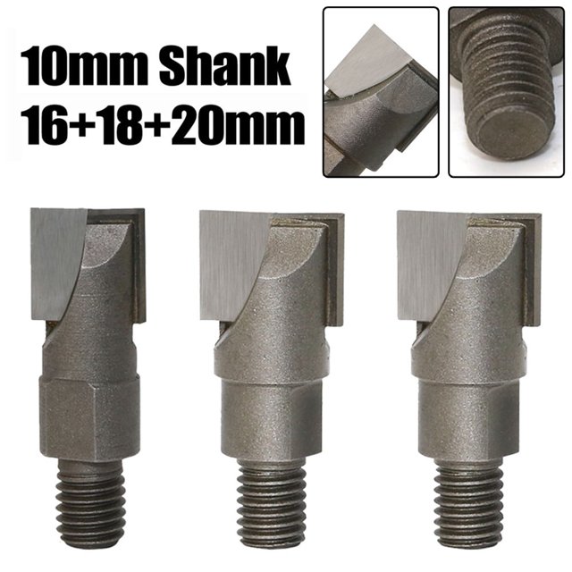 3Pcs 16/18/20Mm Wooden Door Slotter Key Hole Drill Bit Kit Lock