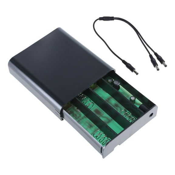18650 Battery UPS Power Supply Powerbank Box for Router Cellphone 5V 9V 12V