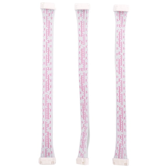 3Pcs 18Pin Signal Cable 2X9 Pins Miner Connect Date Cable for Antminer S9 S7 L3 Machine,Communication Spacing 2mmx155mm,3 x Connect Signal cable for Antminer miner,White&red