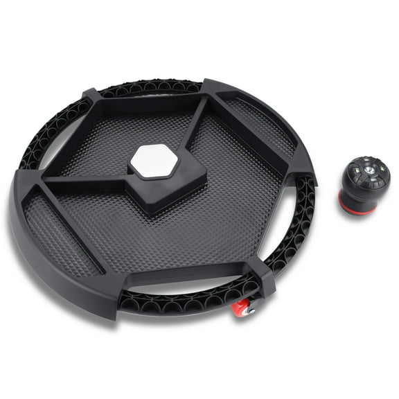 3Pcs 2" Castersload Swivel Casters Wheel Automotive Rolling Tool Creeper with Lamp