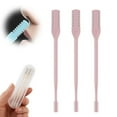 thumbnail image 1 of 3Pcs 2-in-1 Nasal Hair Cutter, 2025 New Double Sided Nose Hair Knife, Nostril Hair Remover Tool, Portable Manual 360° Rotating Nose Hair Trimmer with for Women Men (Pink), 1 of 10