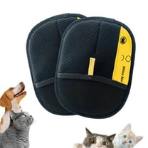 3Pcs 2025 Upgrade Pet Hair Remover Gloves,Reusable Cat Dog Grooming Gloves Pet Hair Remover Electrostatic Gloves,Premium Efficient Pet Hands on for Dogs,Cats & Horses with Long and Short Hair Fur