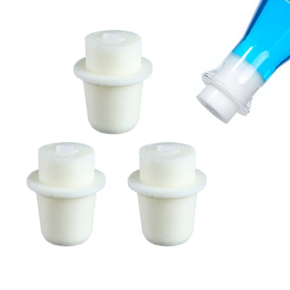 3Pcs 21-25mm Erlenmeyer Flask Stopper Silicone Plugs Wine Stoppers for Bottle Laboratory Test Tube Bungs Experiment Accessories Silicone Stoppers Suppliess