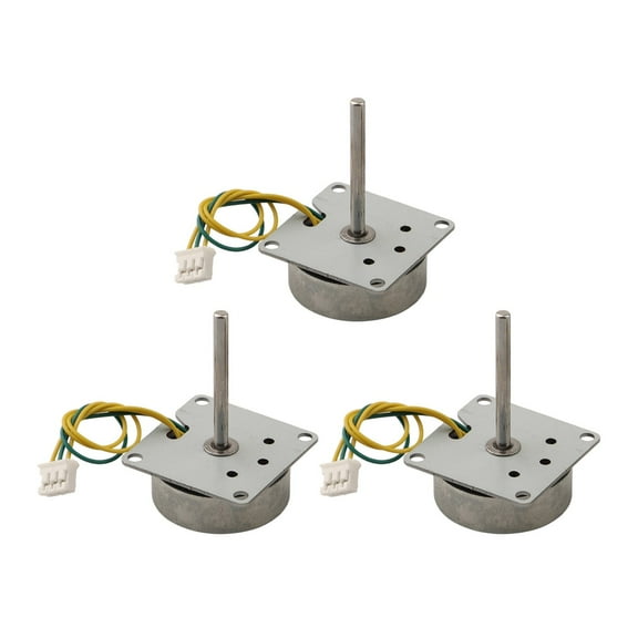 3Pcs 3-24V 3 Phase Brushless Ac Motor Generator Three Phase Brushless Ac Generator Micro-Motor For Toy Model Experiment Teaching