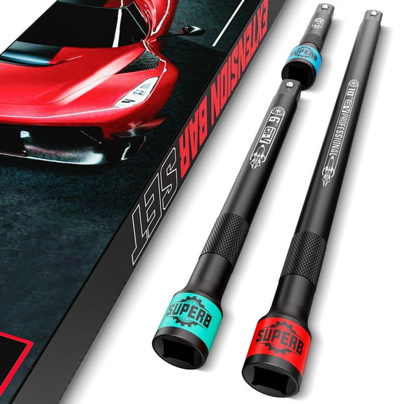 3Pcs 3/8 Inch Extension Bar Set