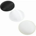 thumbnail image 1 of 3Pcs 3 Colors Satin Fascinator Hat Base 5.3 Inch Flat Round Millinery Headdress Base Cocktail Hats Making Embryo Women Linen Vintage Cap Supply for Party Wedding Church DIY Craft Making Colorful DIY, 1 of 5