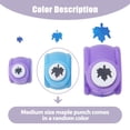 thumbnail image 1 of 3Pcs 3 Sizes Maple Leaf Paper Punch Hole Puncher Plastic Alloy Crafting Scrapbook Punches 7.5mm-23mm, 1 of 6