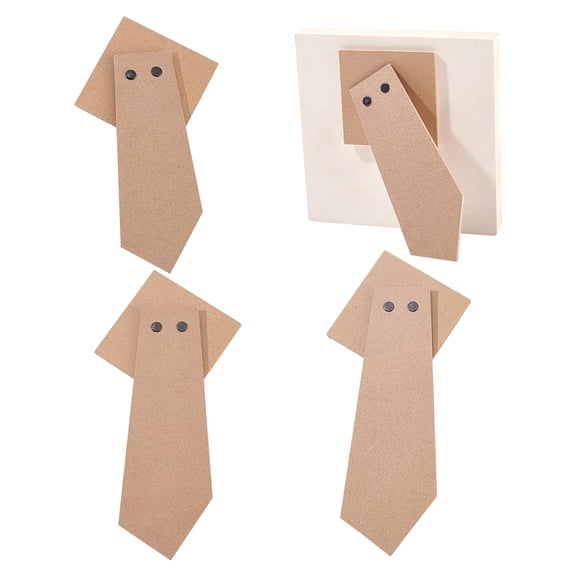 3Pcs 3 Styles Self-adhesive Wood Photo Frame Repair Bracket Mixed Color 176-275x98-115x7.5-30mm 1pc/style