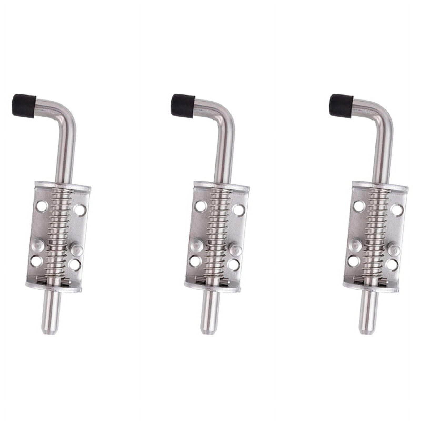 3Pcs 304 Stainless Steel 6.5Inch Spring Pin Latch Lock Assembly for
