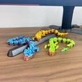 thumbnail image 1 of 3Pcs 3D Printed Pixel Dragon Decoration | PLA Material Novelty Toy & Desk Ornament | Creative Gift for Adults (18+), 1 of 9