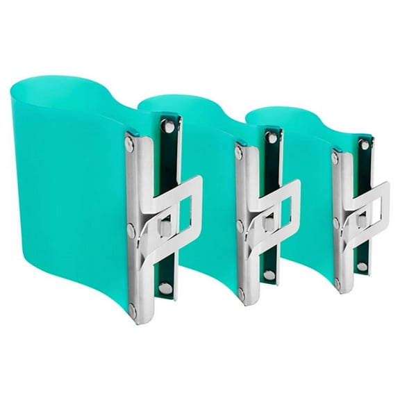3Pcs 3D Sublimation Printer Silicon Mug Wraps Clamps 11OZ Mug Silicone Mould Fixture Mug for 3D Sublimation Mug Printing,3 * Silicon Mug Wraps,Green & silver