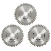 3Pcs 4-1/2 inch 40 Tooth Alloy Steel General Purpose Hard Soft Wood Cutting Saw Blade Metal Cutting Circular Saw Blade with 7/8-inch Arbor for Wood Plastic Metal Tile Cutting