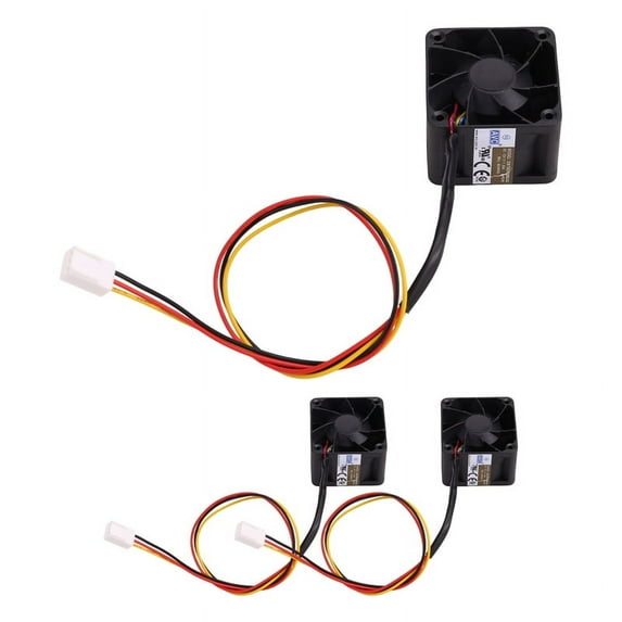 3Pcs 4028 12V 1A DBTB0428B2G High Speed Server Fan 40x40x28mm Double Bearing 4-Wire PWM