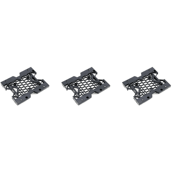 3Pcs 5.25Inch To 3.5Inch 2.5Inch Cooling Fan Bracket SSD HDD Mounting Bracket Internal Drive Holder