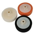thumbnail image 1 of 3Pcs 6In 150Mm Car Polishing Heads Mop Pads Sponge Soft Foam Buffing for M14 Thread B, 1 of 8