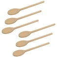 thumbnail image 1 of 3Pcs/6Pcs/9Pcs 10 Inch Long Wooden Spoons for Cooking - Oval Wood Mixing Spoons for Baking, Cooking, Stirring - Sauce Spoons, 1 of 6