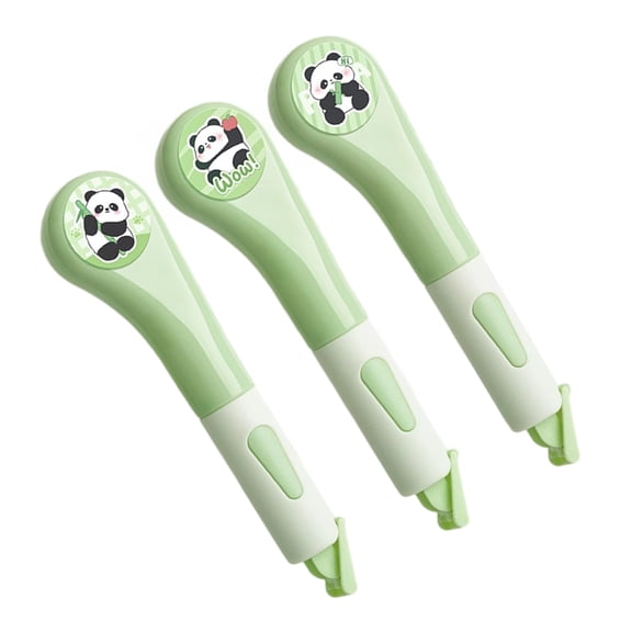 3Pcs 6mx5mm White Out Correction Tape Quick Dry Refillable Total 18m for Writing Card Making Scrapbooking Taking Note