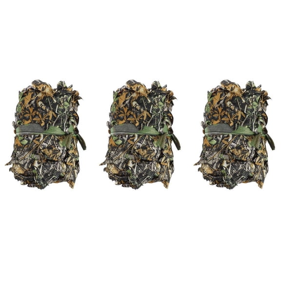 3Pcs 7Mx1.5M Hunting Camouflage Net Training Camo Netting Car Covers Tent Shade Camping Sun Shelter Decoration,3 x Hunting Camouflage Net,Camouflage