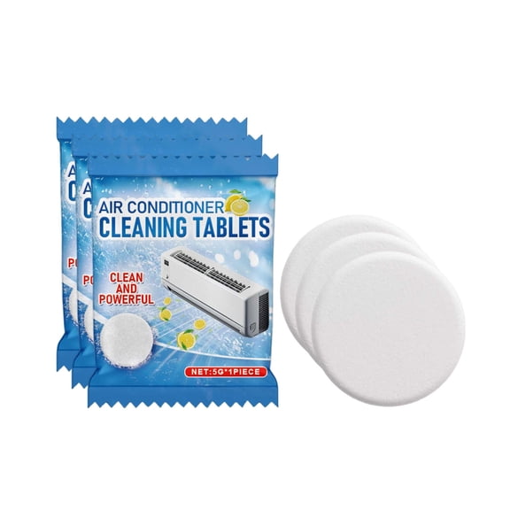 3Pcs Ac Drain Pan Tablets - Upgraded Drain Line Cleaner Air Conditioner Condensate Pan Tablets for Ac Units, Prevents Overflow, No Odors for Mini-splits, Dehumidifiers
