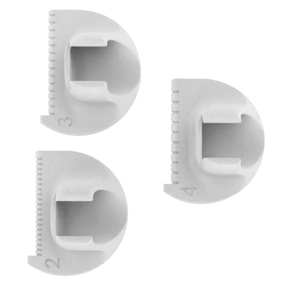 3Pcs Accurate Stitching Form Accessory Plastic Sewing Guide for Novices and Experts