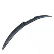 3Pcs Adjustable Car Rear Trunk Lip Spoiler Wing Carbon Fiber Color Drill-Free US