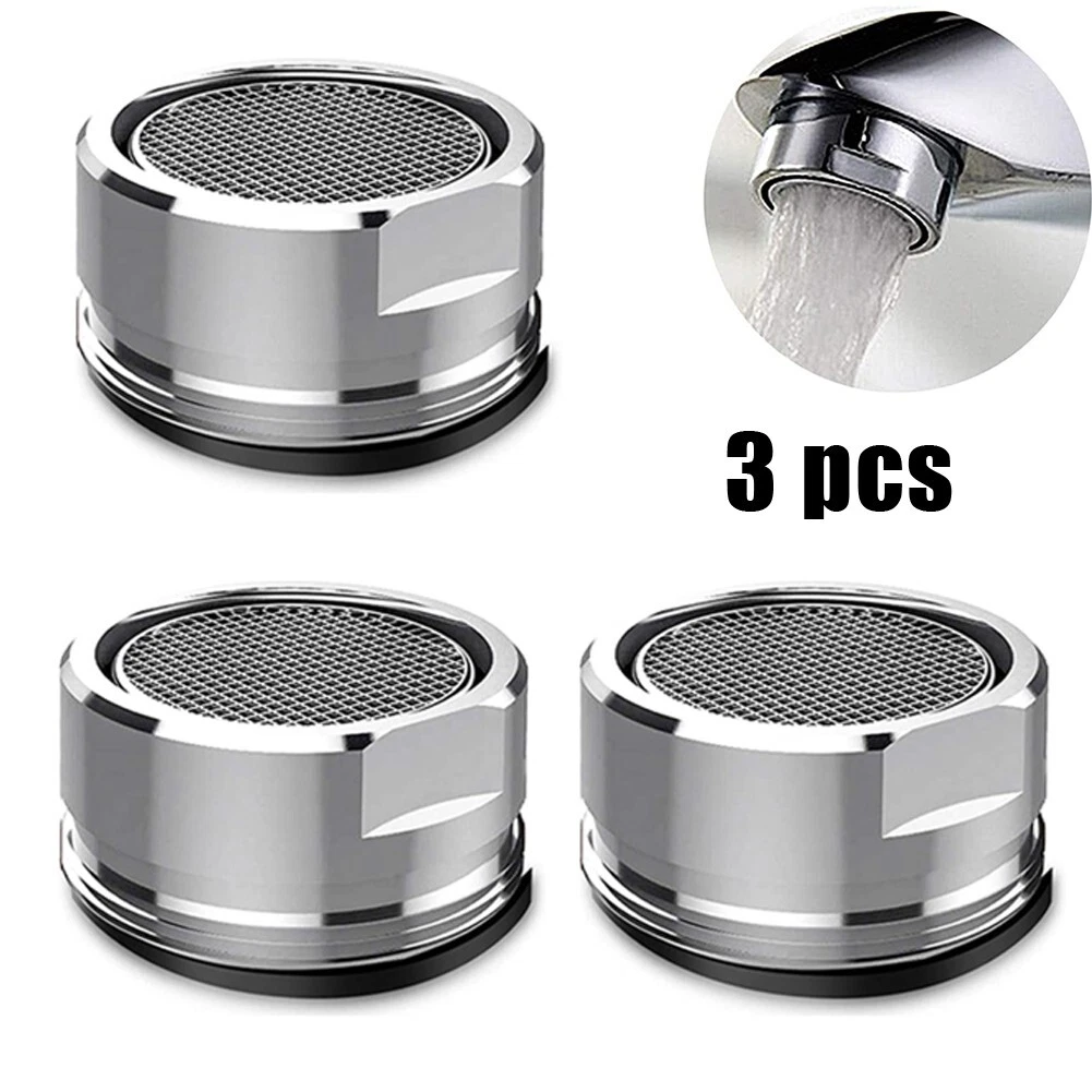 3Pcs Aerator M24 Faucet Sieve Perlator Insert Aerators Stainless Steel
