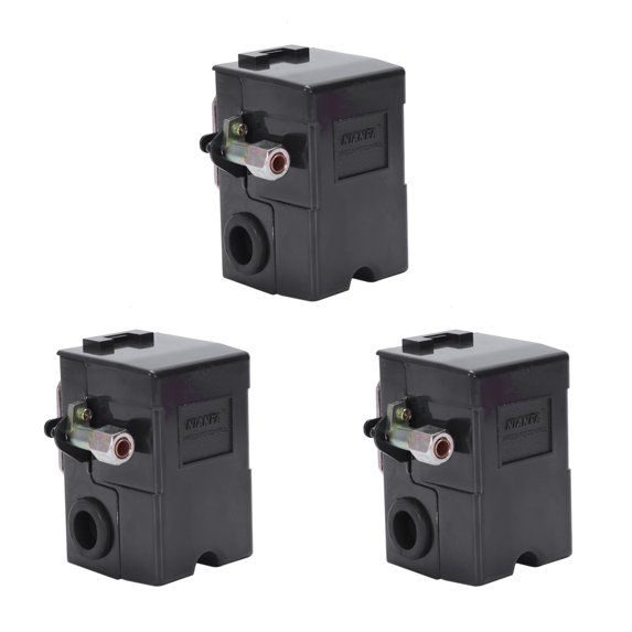 3Pcs Air Compressor Switch Universal Pressure Switch 95-125 Psi for Air ...