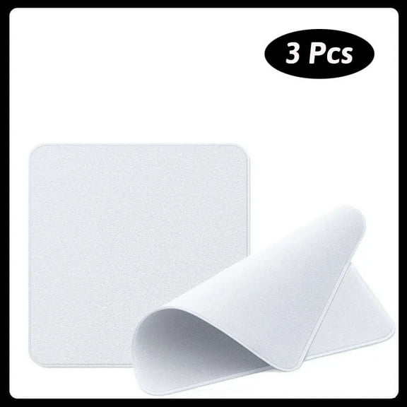 3Pcs Anti-Fog Microfiber Cloth Microfiber Cleaning Cloths for Glasses Eyeglass Goggles Motorcycle Helmet Camera Lens